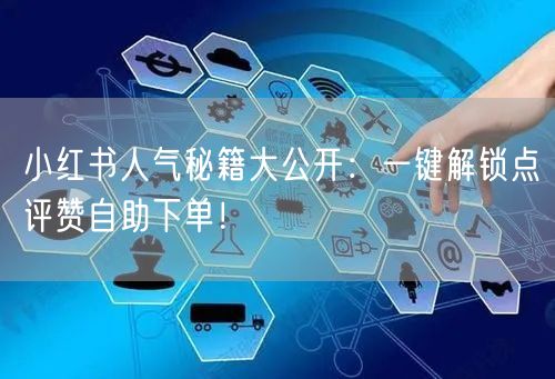 小红书人气秘籍大公开：一键解锁点评赞自助下单！