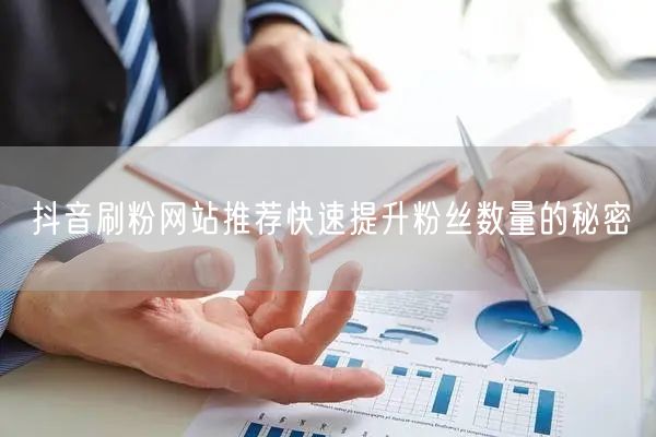 抖音刷粉网站推荐快速提升粉丝数量的秘密