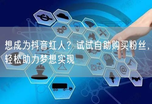 想成为抖音红人？试试自助购买粉丝，轻松助力梦想实现