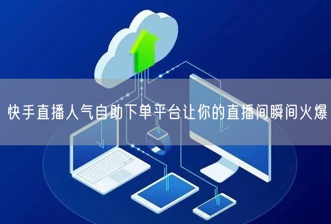 快手直播人气自助下单平台让你的直播间瞬间火爆