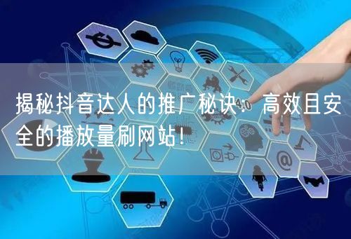 揭秘抖音达人的推广秘诀：高效且安全的播放量刷网站！