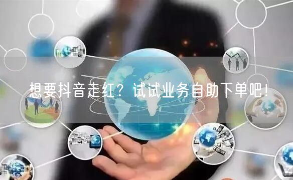 想要抖音走红?试试业务自助下单吧!