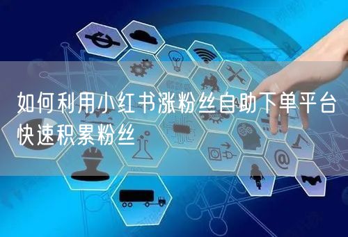 如何利用小红书涨粉丝自助下单平台快速积累粉丝