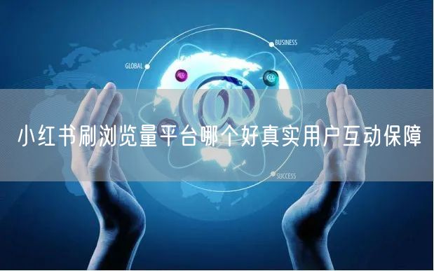 小红书刷浏览量平台哪个好真实用户互动保障