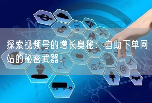 探索视频号的增长奥秘:自助下单网站的秘密武器!