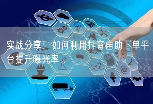 实战分享：如何利用抖音自助下单平台提升曝光率。