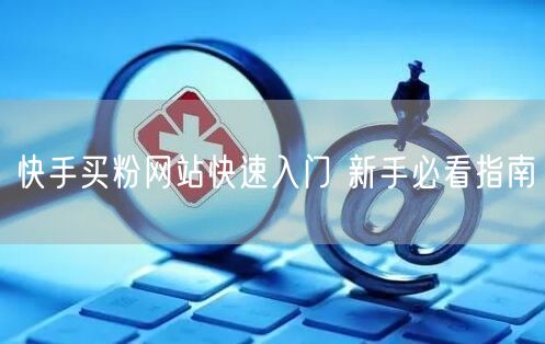 快手买粉网站快速入门 新手必看指南