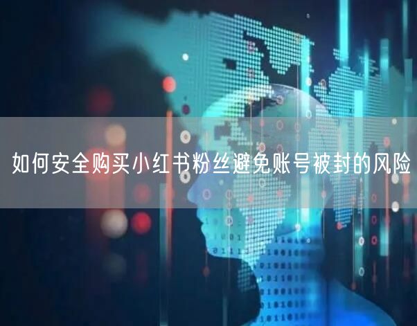 如何安全购买小红书粉丝避免账号被封的风险