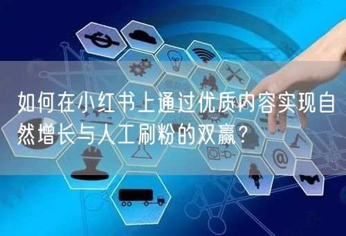 如何在小红书上通过优质内容实现自然增长与人工刷粉的双赢？