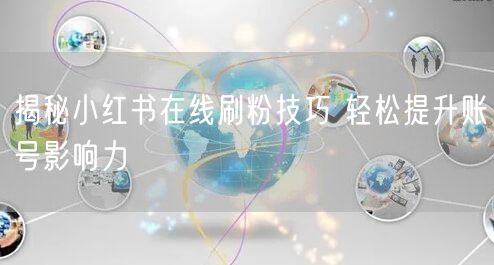 揭秘小红书在线刷粉技巧 轻松提升账号影响力